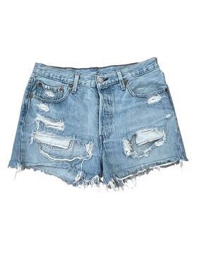 Levi’s 501 Premium Distressed Denim Shorts